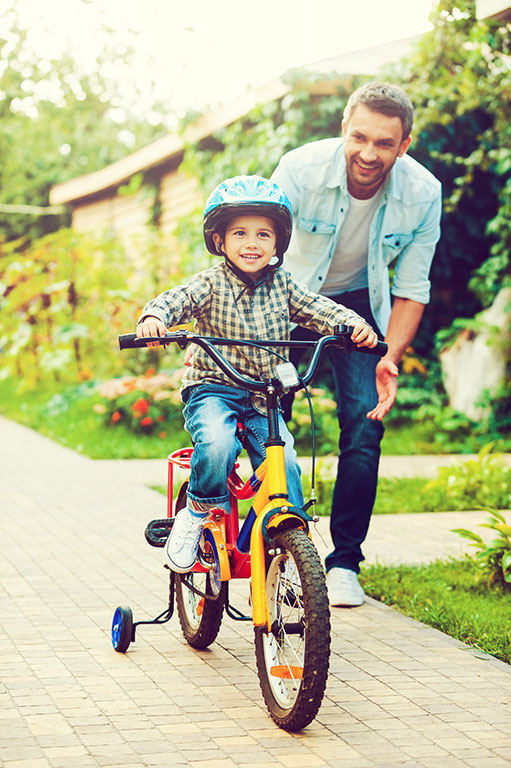 His first ride
