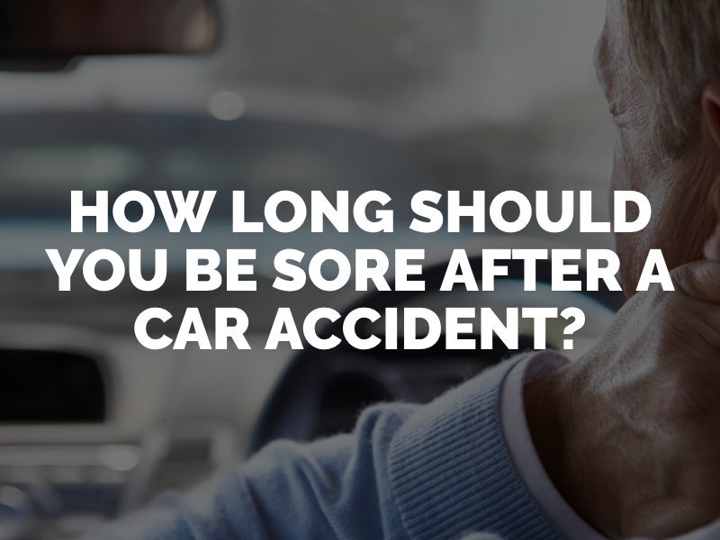 Sore After Car Accident