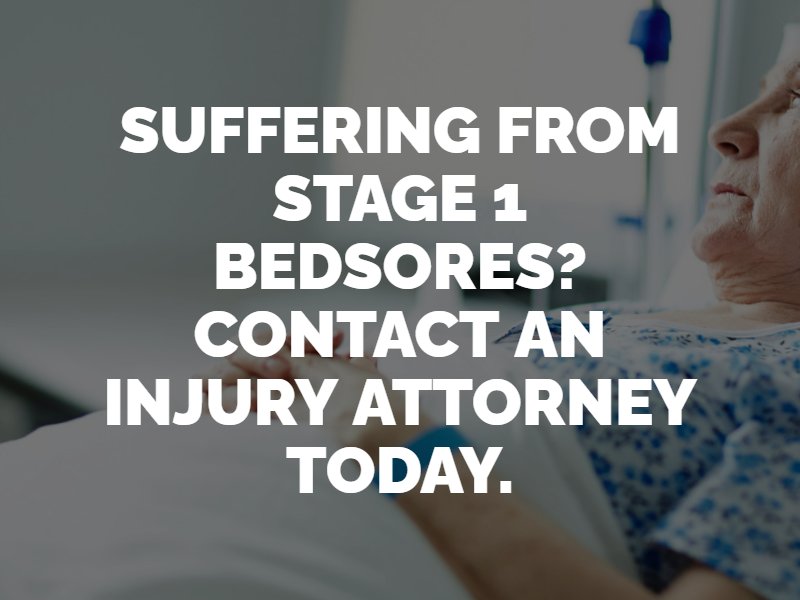 Stage 1 Bedsores Injury Attorney Los Angeles