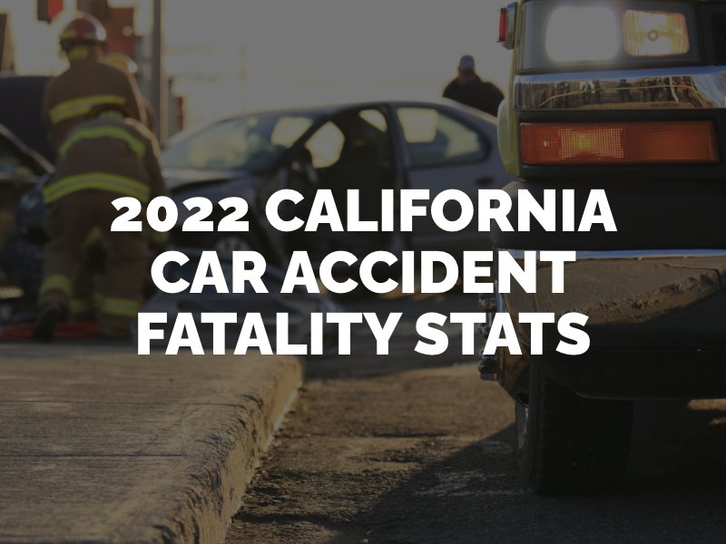 Car accident fatalities- 2022 statistics for california