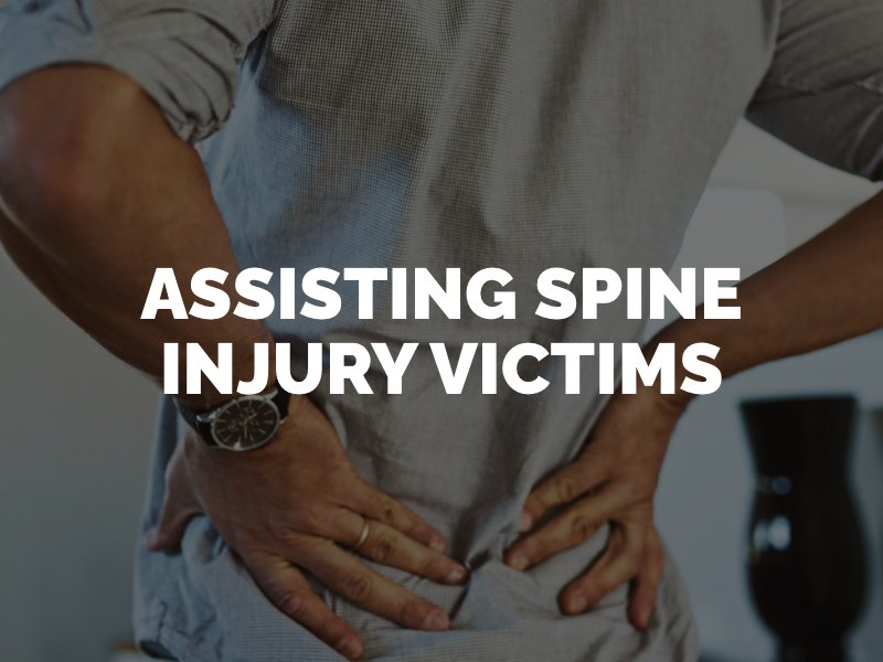 Assisting spine injury victims