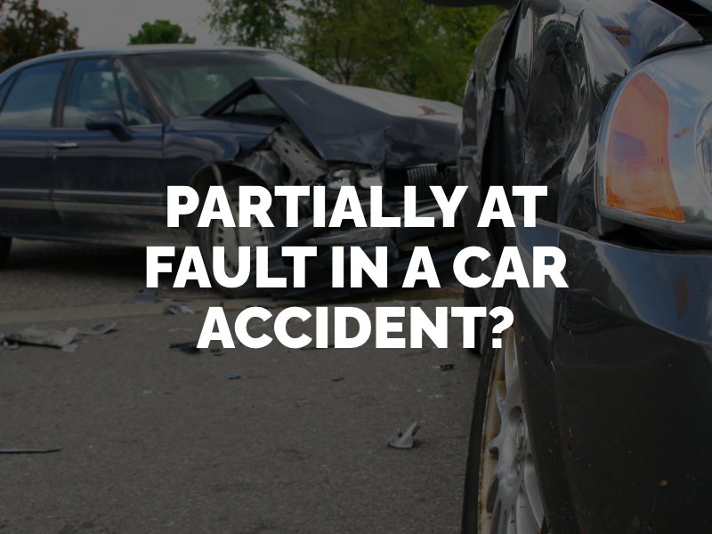 partially at fault in a car accident